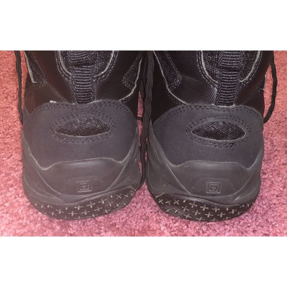 5.11: Mens Sz 15 Black Tactical Halcyon Waterproof, Shock Absorbing Boot main image 7